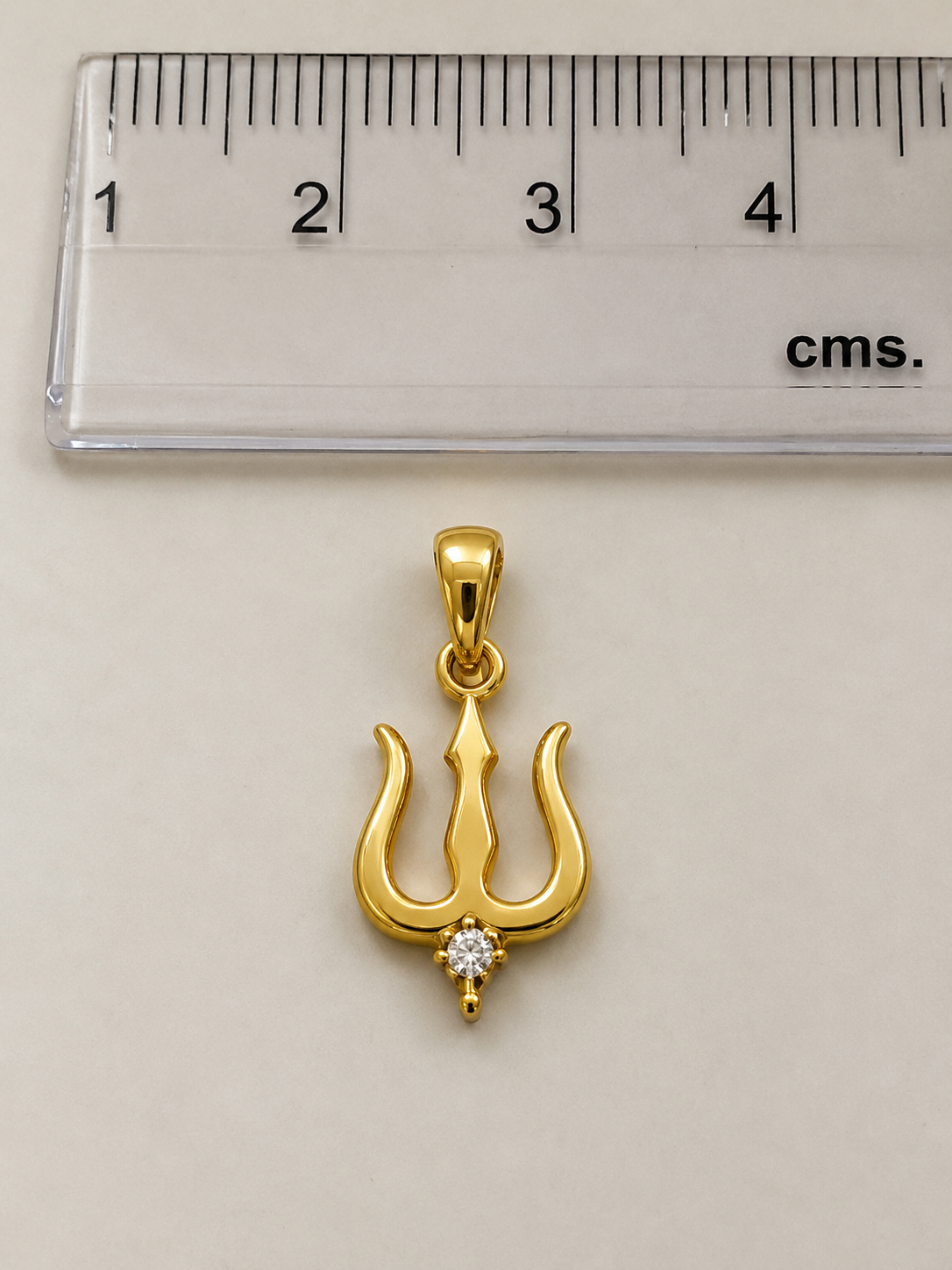 Trishul Rakhi cum Pendant